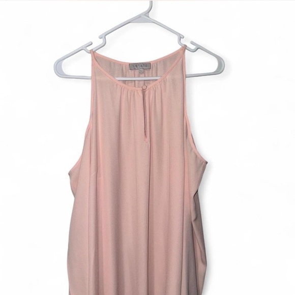 1. State Tops - 1. State Blush Pink Sleeveless Blouse